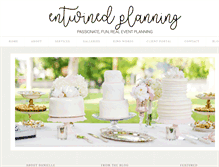 Tablet Screenshot of entwinedplanning.com
